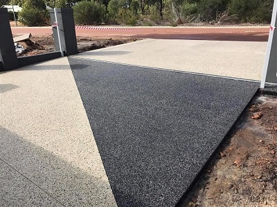Exposed aggregate concrete Melbourne